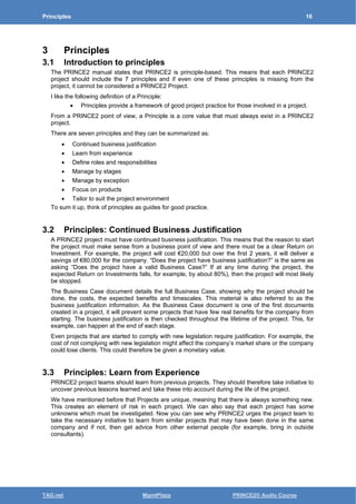 The prince2-training-manual-sample | PDF