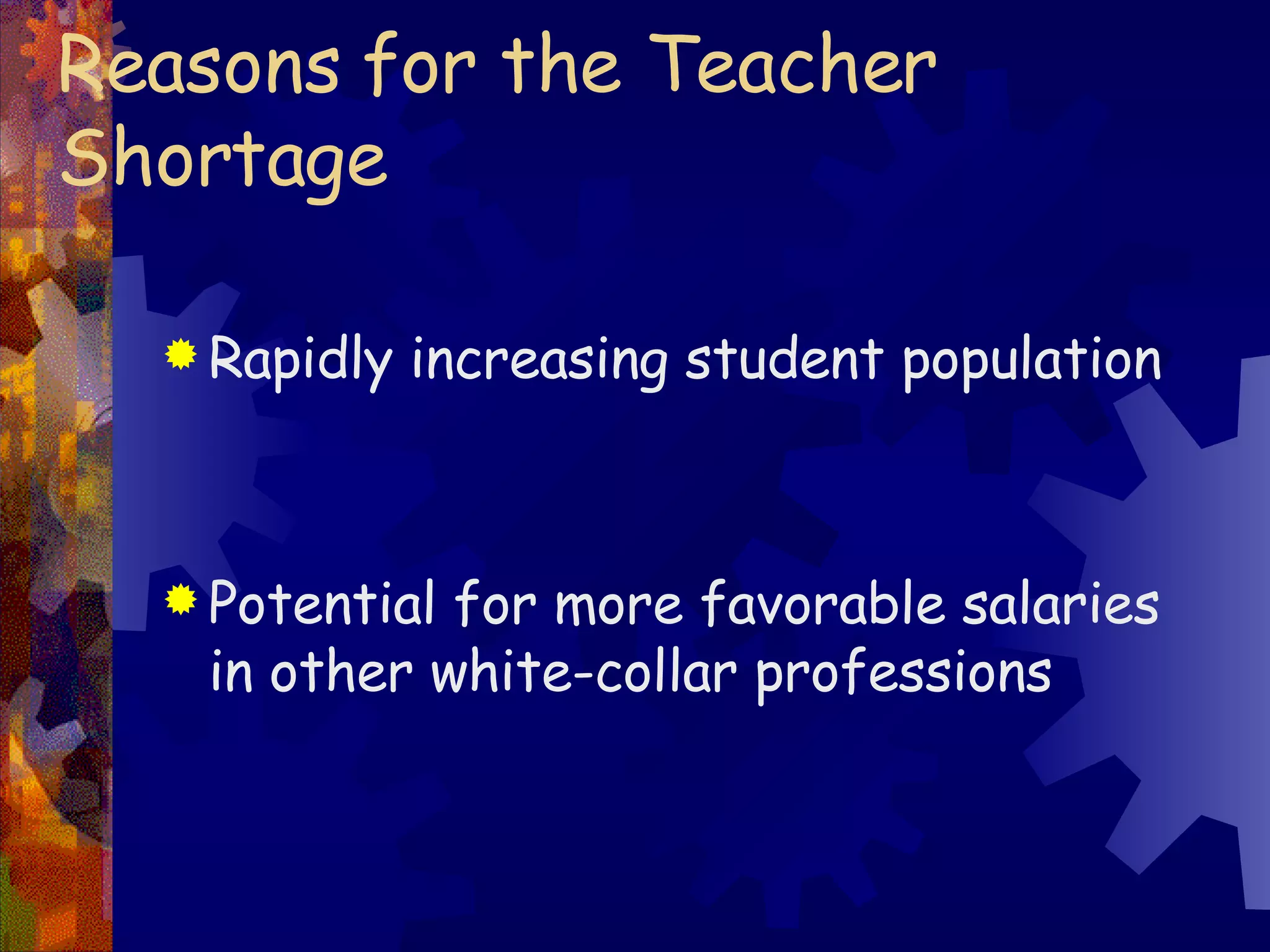 The profession of teaching ppt