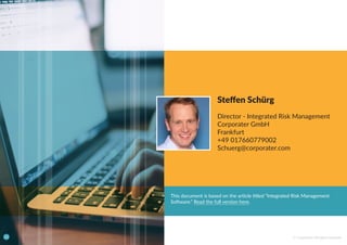 Holistic Risk Management Icon The Purpose of Holistic Risk Management | PDF