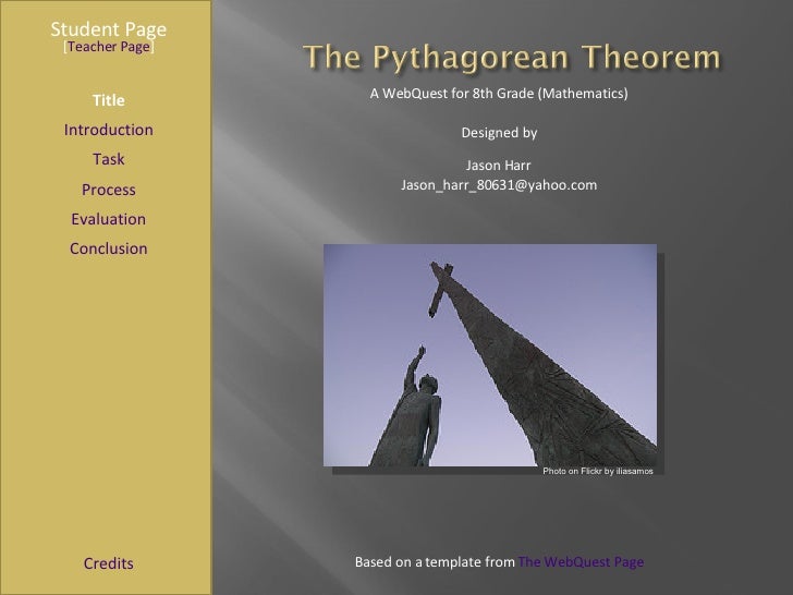 Pythagorean theorem essay