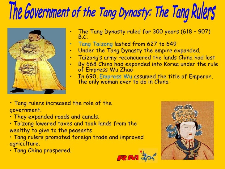 The Qin And Tang Dynasties