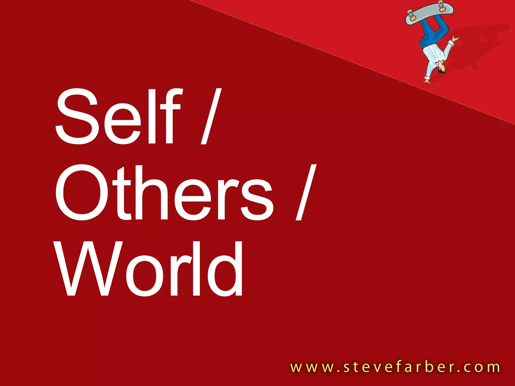 Self / Others / World 