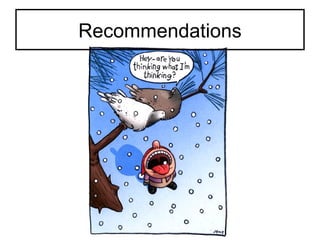 Recommendations 