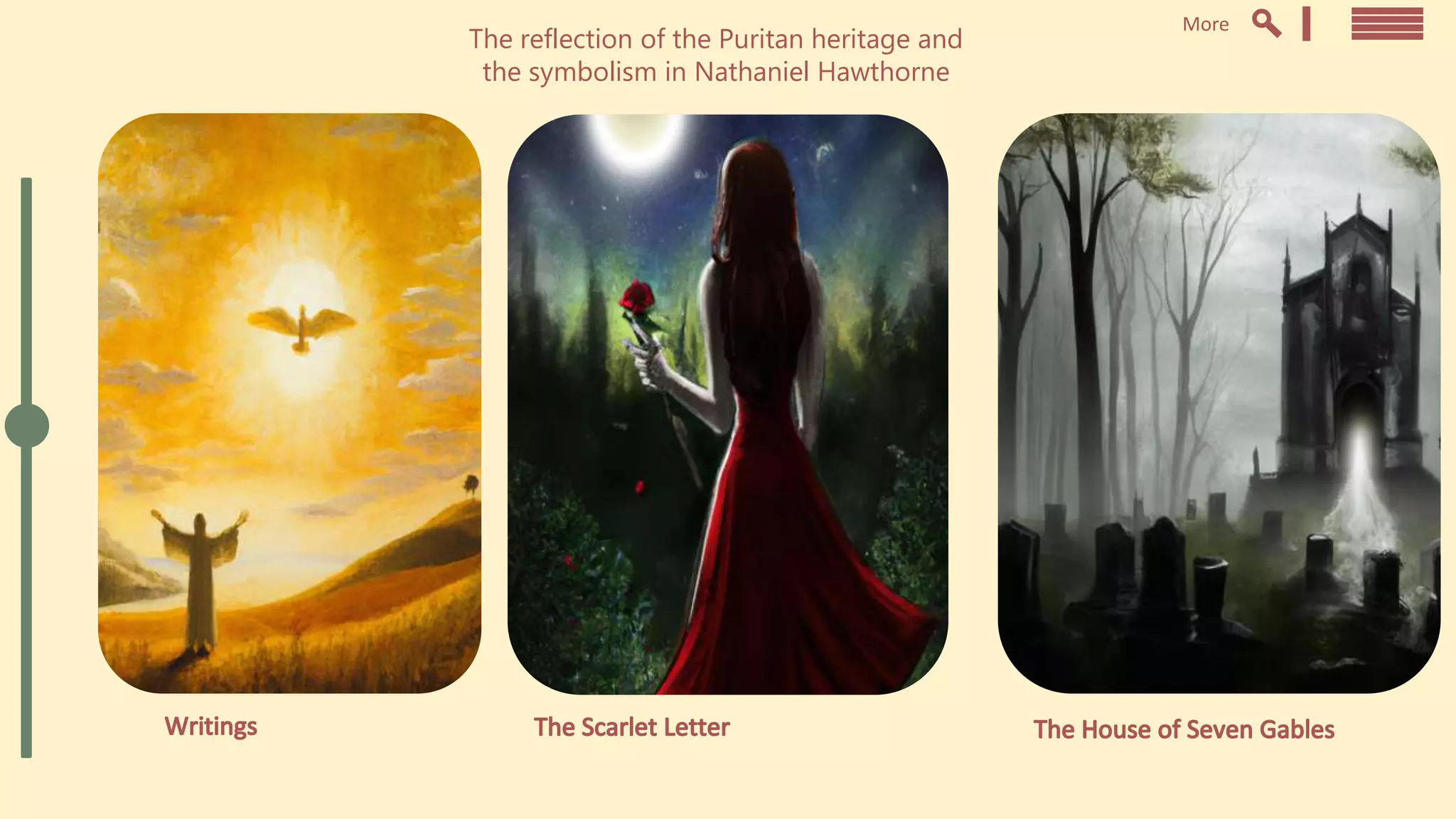 ThereflectionofthePuritanheritageandthesymbolisminNathaniel