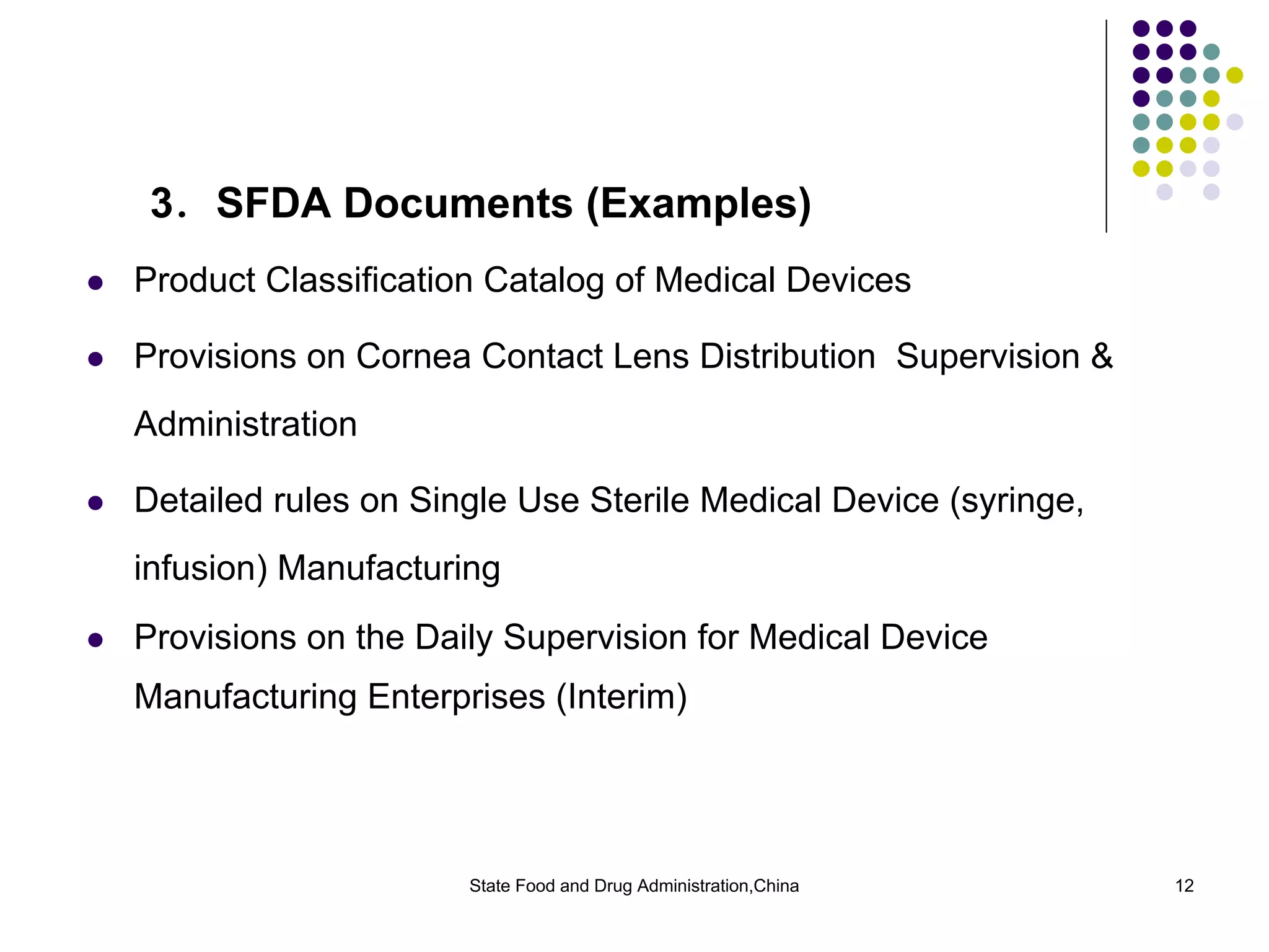 The Regulation Of Medical Device In China