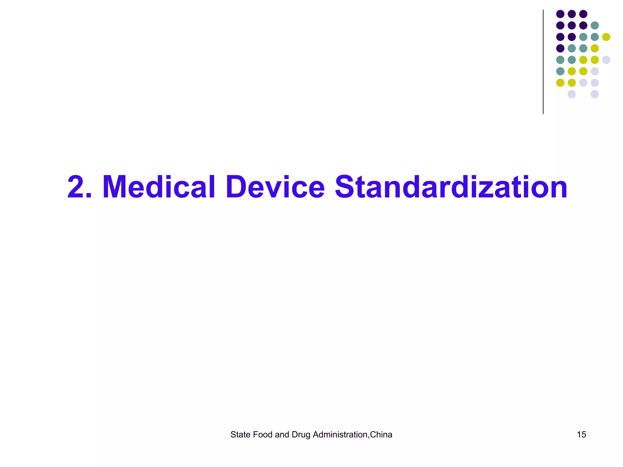The Regulation Of Medical Device In China
