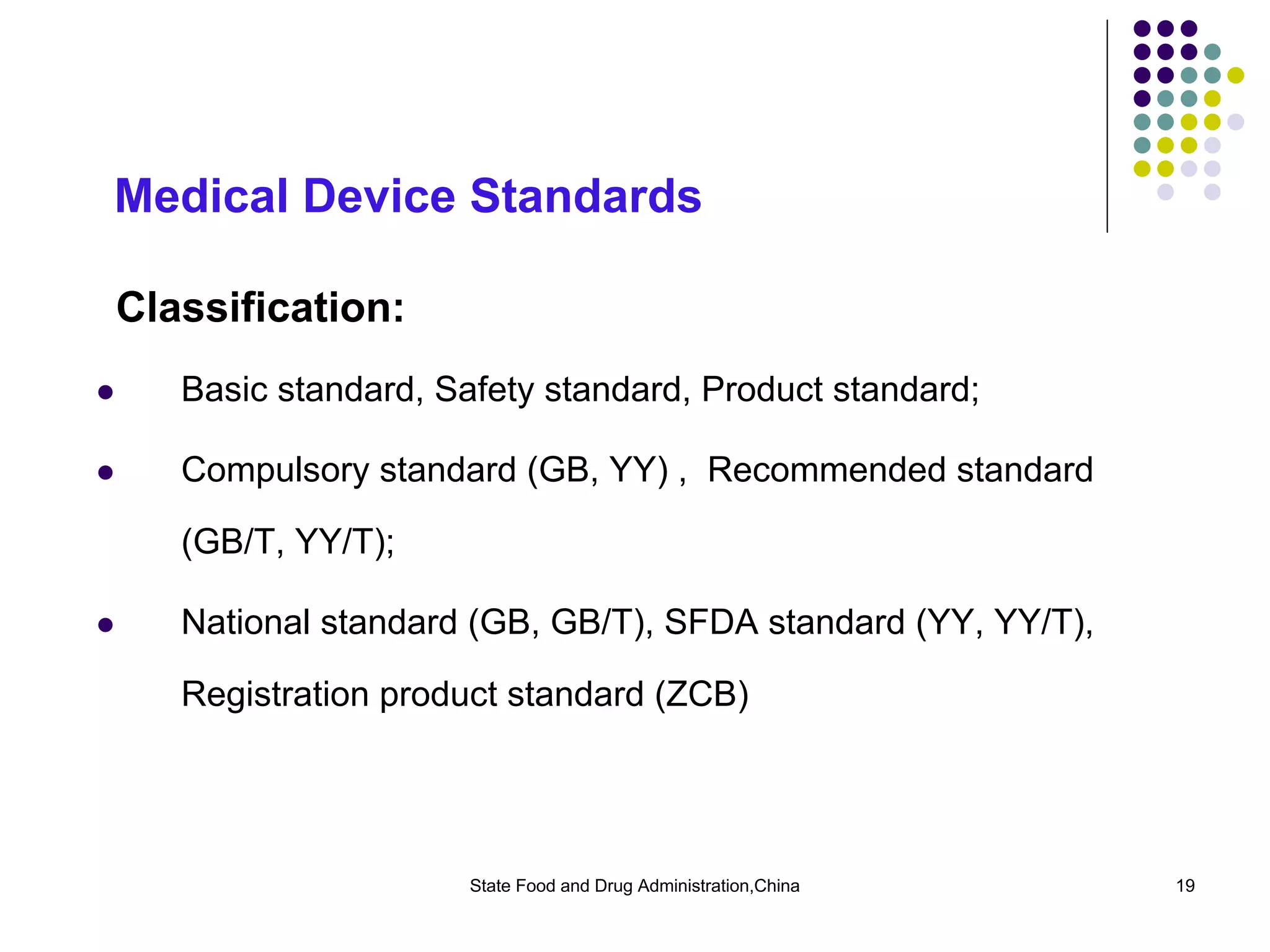 The Regulation Of Medical Device In China
