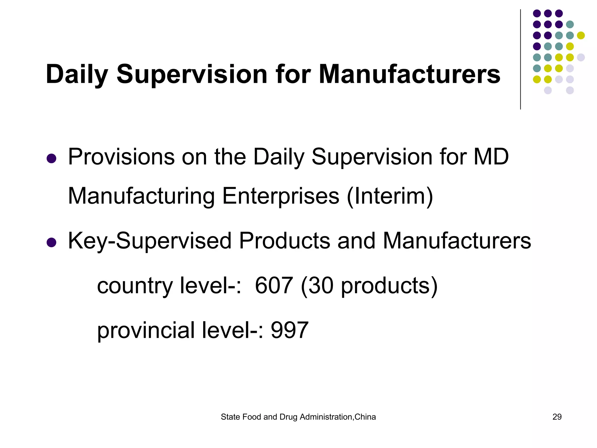 The Regulation Of Medical Device In China