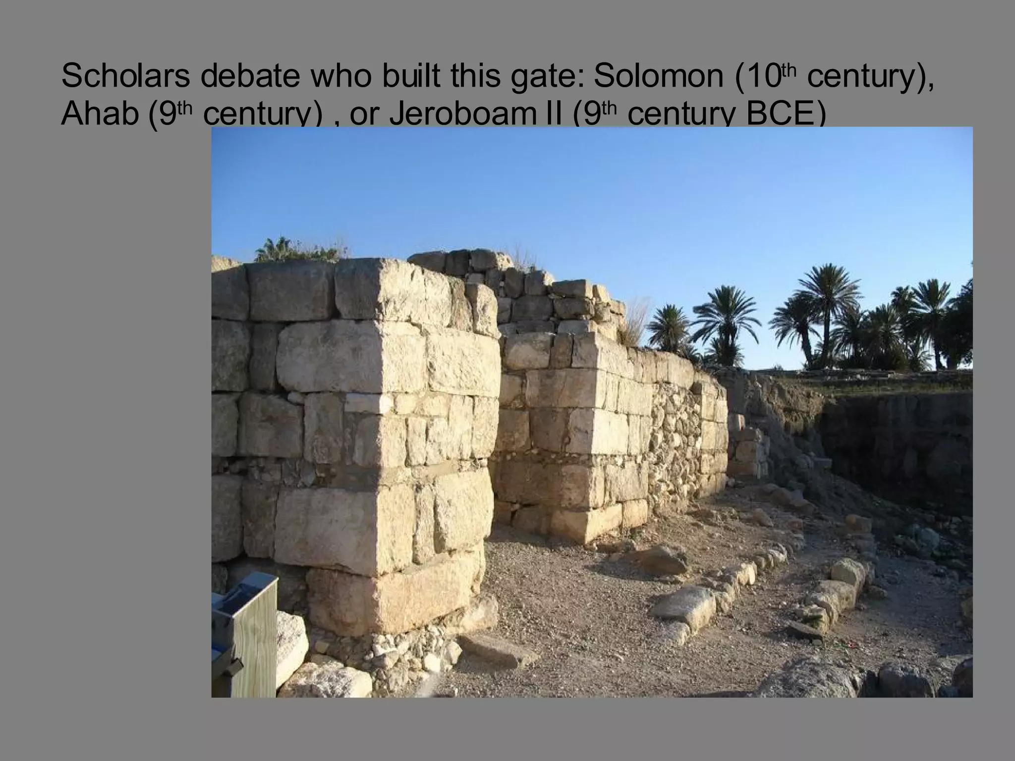 The reign of king solomon ppt