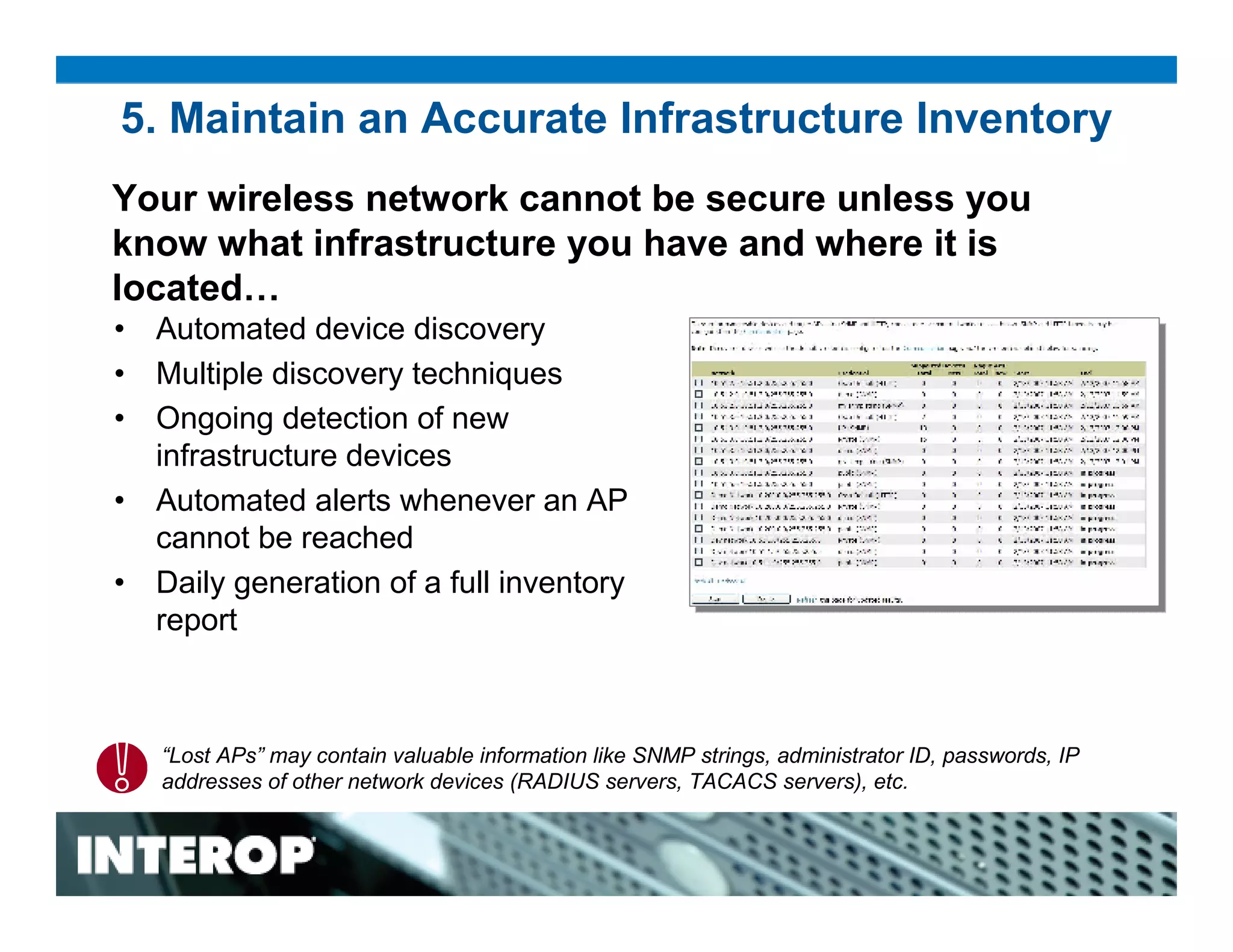 The Relationship Between Wireless Security & Management