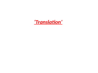 ‘Translation’
 