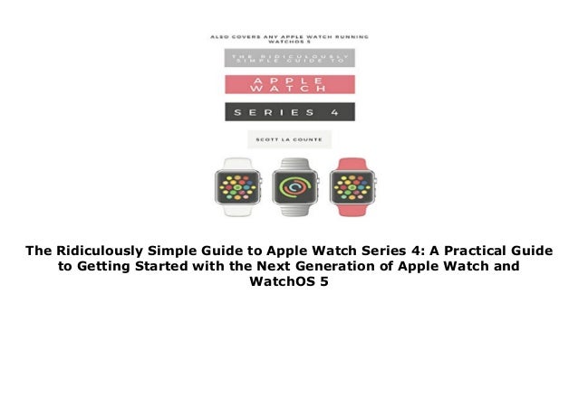 guide to apple watch series 4