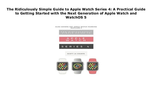 guide to apple watch series 4