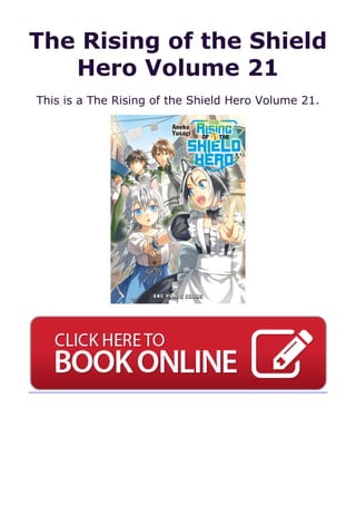 The Rising of the Shield
Hero Volume 21
This is a The Rising of the Shield Hero Volume 21.
 