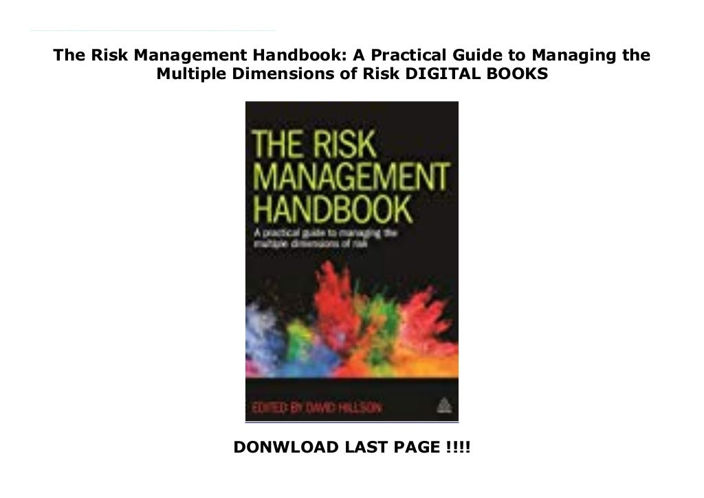 A Practical Guide To Risk Management Pdf – RASD
