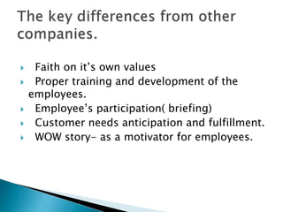 Twelve Service Values Ritz The ritz carlton hotel | PPTX