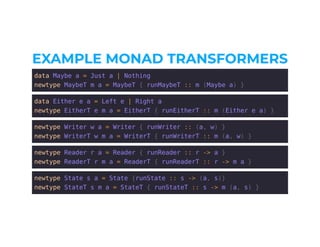 The Road To Monad Transformers | PDF