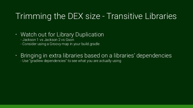 how package in keep proguard to Dex To Road Single The 2017) (Gradle Summit