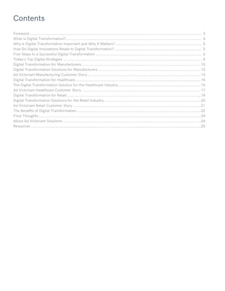 The Roadmap to Your Digital Transformation | PDF