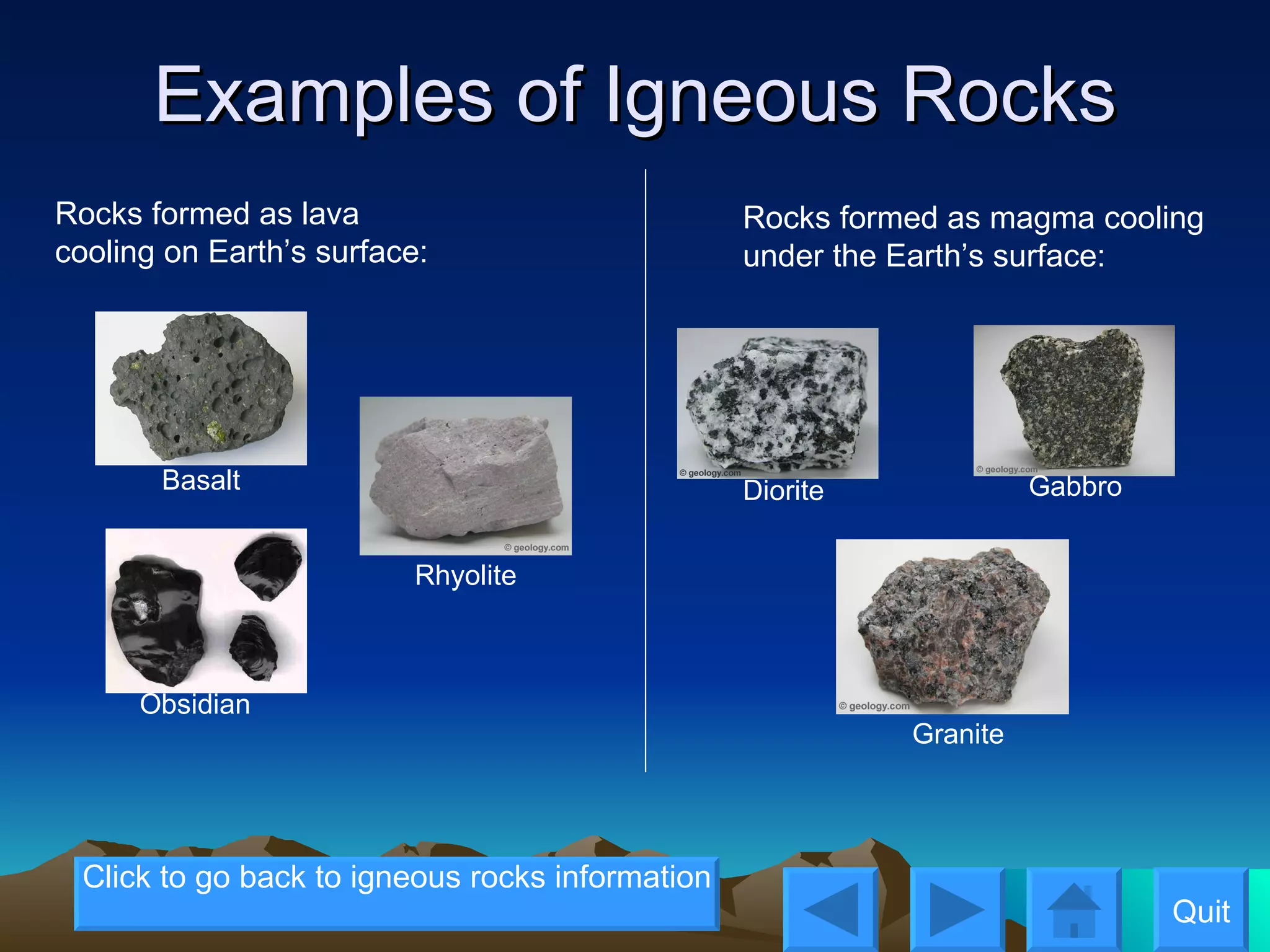 The Rock Cycle | PPT