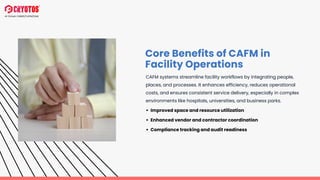 The Role of CAFM in Modern Facility Management | PDF