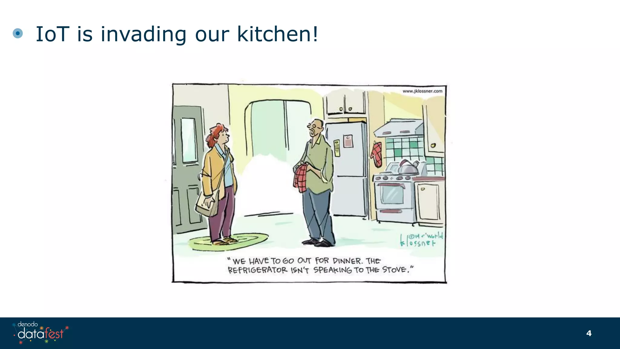 IoT is invading our kitchen!
4
 