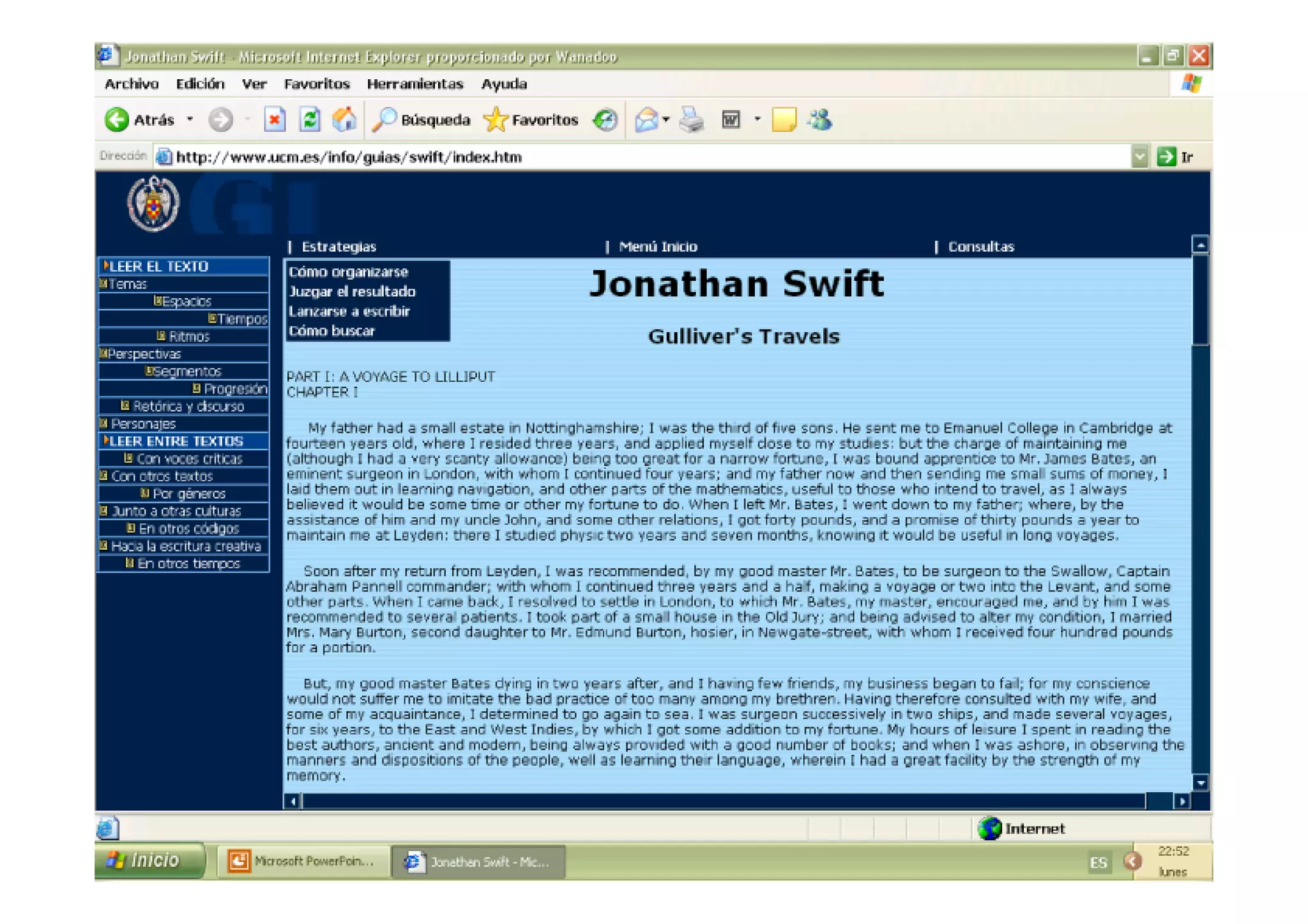 The role of education within the framework of information sciences and technologies