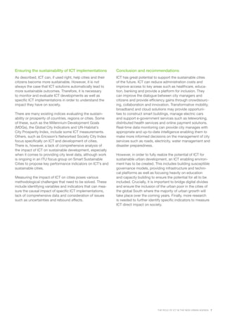 The role of ICT in the new urban agenda | PDF