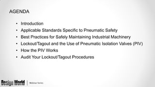 Are you at Risk? The Role of Lockout/Tagout in Pneumatic Safety | PPT