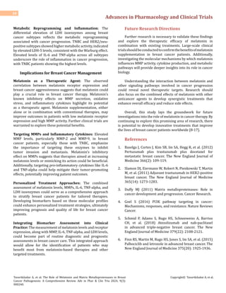 The Role of Melatonin and Matrix Metalloproteinases in Breast Cancer ...
