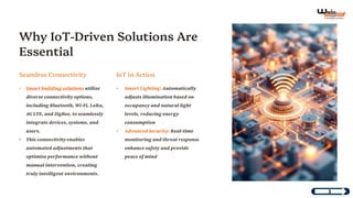 The Role of Smart Building Solutions in Commercial Spaces | PDF