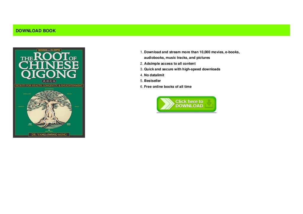  MOST SOLD The Root Of Chinese Qigong Secrets Of Health Longevity 