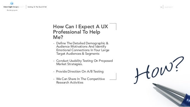 Getting To The Root Of Ux Clear Sight Designs 17