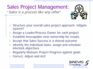 The Sales Process