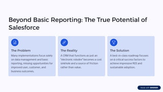 Strategic Salesforce Implementation Roadmap for Business Growth | PDF