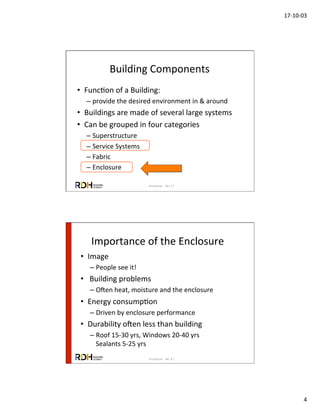 The science-behind-better-building-enclosures-chicago | PDF