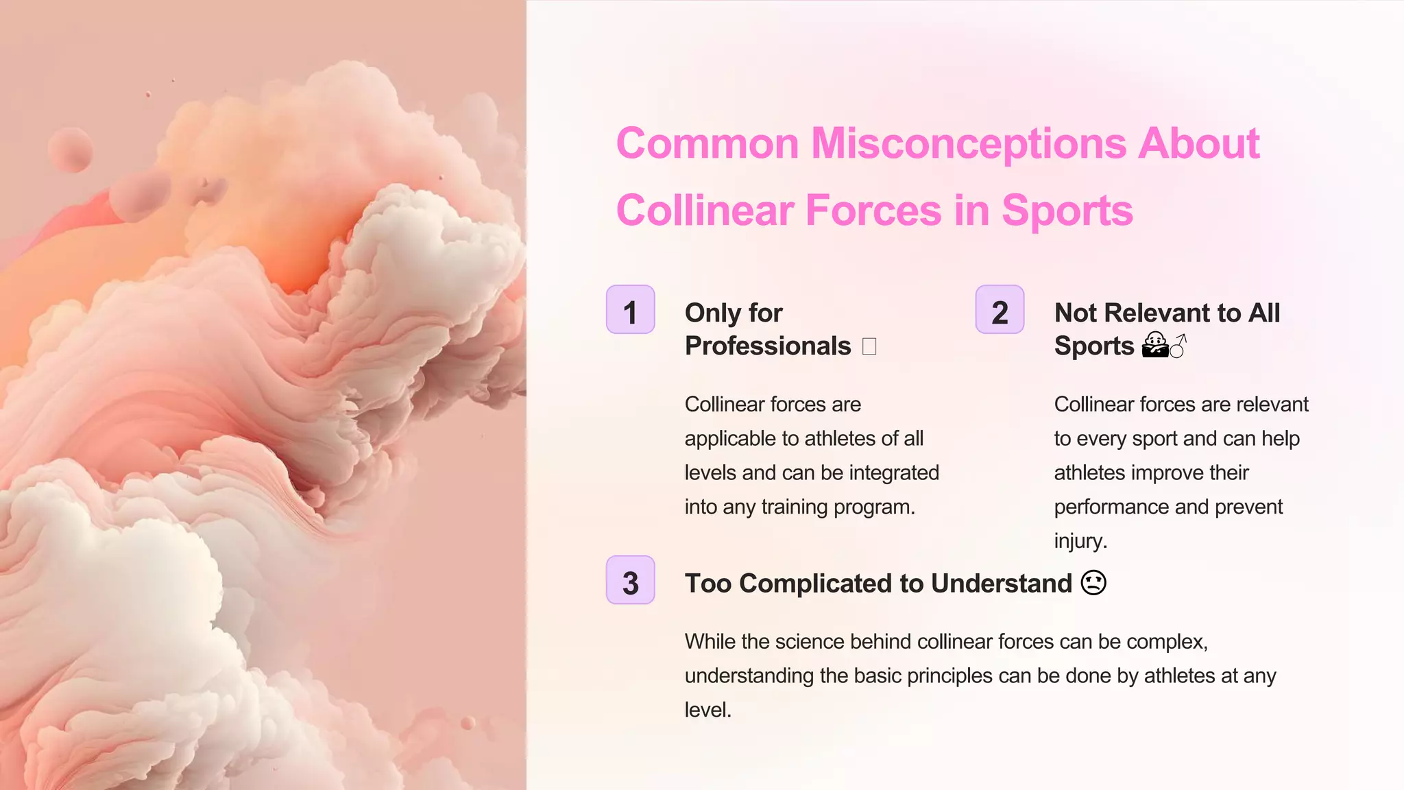 Collinear Forces in Sports | PPTX