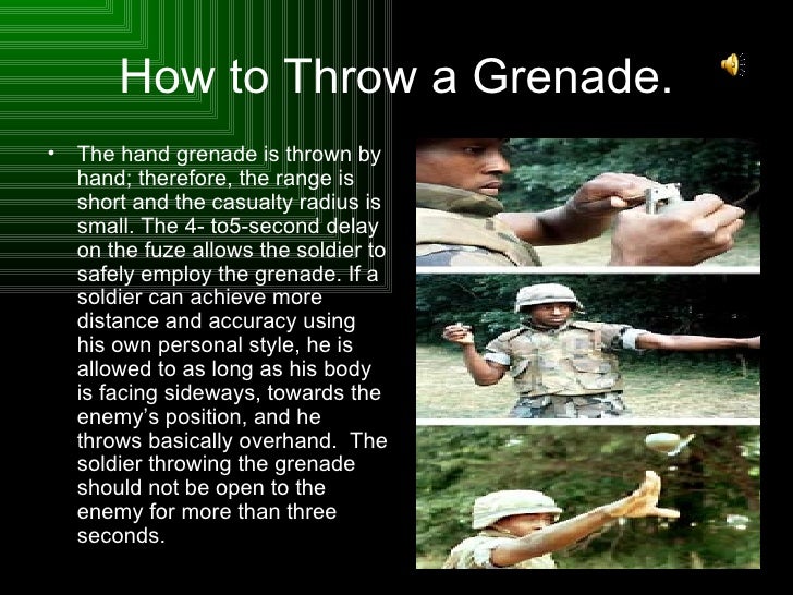 The Science Of Grenades (Power Point)