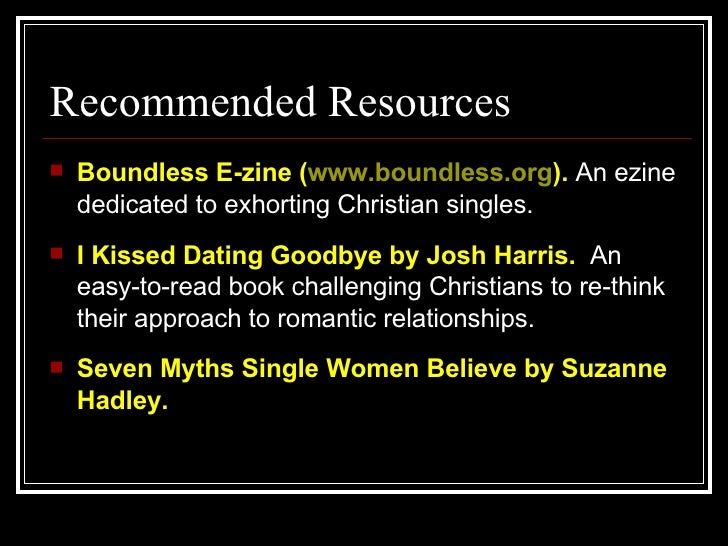 Christian dating book josh