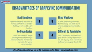 The Secret of Grapevine Communication 