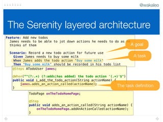 Serenity BDD - from executable specifications to living documentation | PDF
