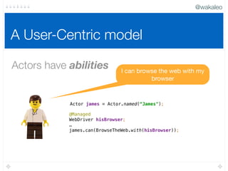 Serenity BDD - from executable specifications to living documentation | PDF