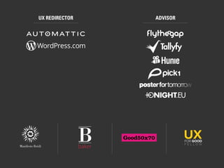 Manifesto Ibridi
F E L L O W
UX REDIRECTOR
NIGHT.EU
ADVISOR
 