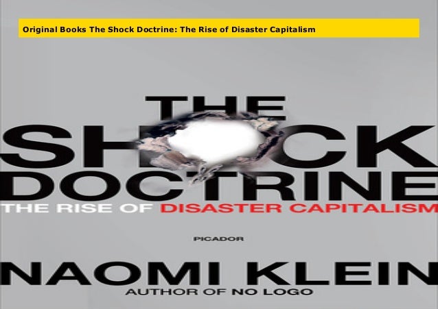 27+ The Shock Doctrine: The Rise Of Disaster Capitalism Background