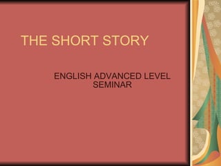 The Short Story | PPT