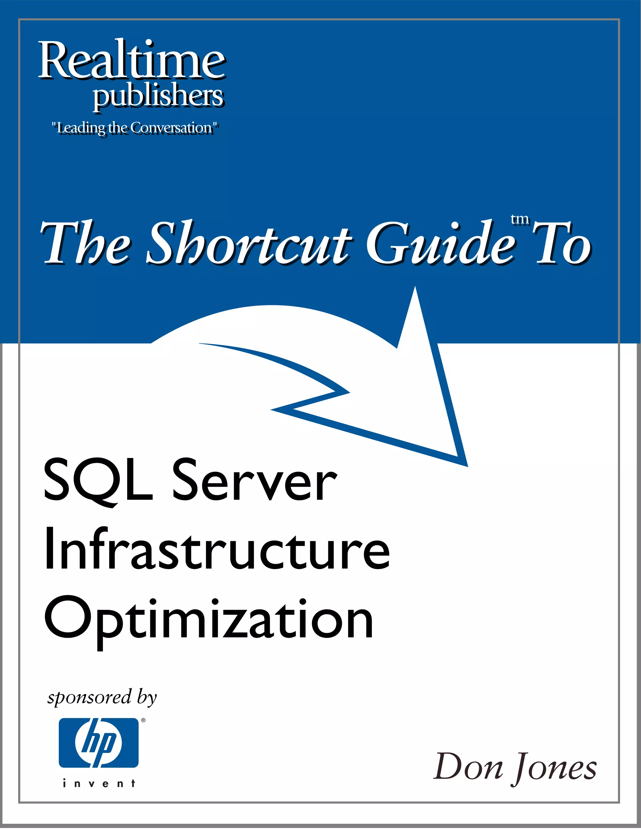 The Shortcut Guide to SQL Server Infrastructure Optimization | PDF