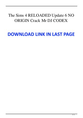 pirated sims 4 origin fix