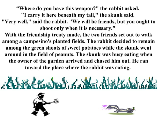 The Skunk and the Rabbit | PPT
