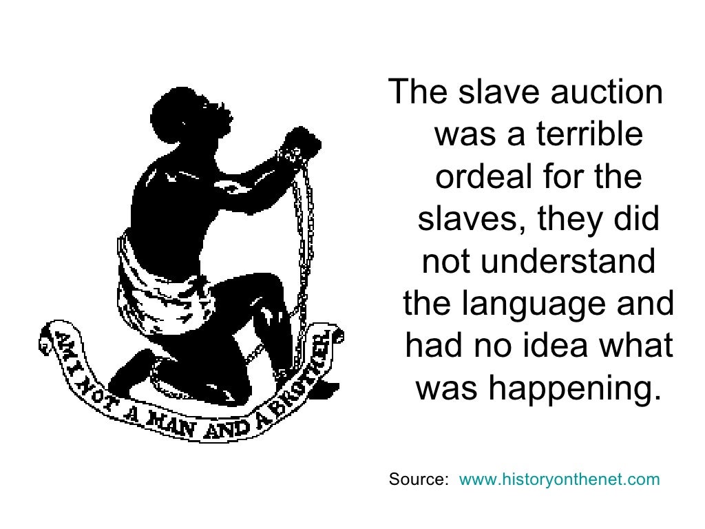 The Slave Auctions