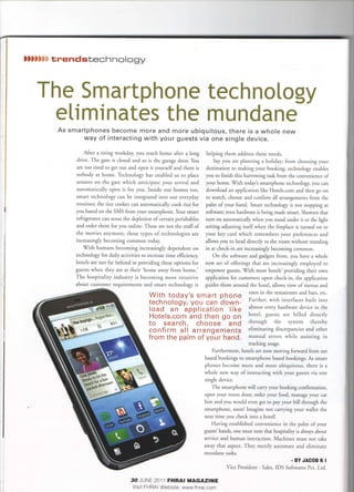 Smartphone Technology Eliminates the Mundane